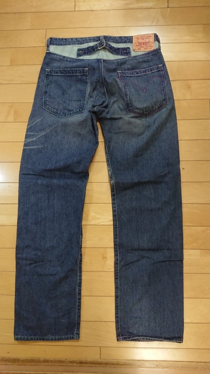 【リユース専門☆ルート３号】クラシックリーバイス203 人気のシンチバック W32 atmos別注 LEVI'S LX203 WORK COLLECTION アトモスコラボ_画像6