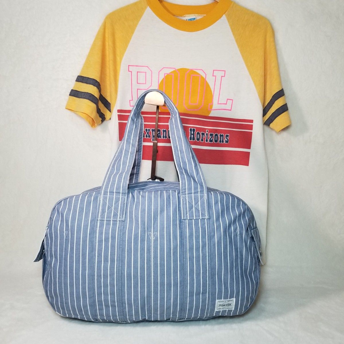 未使用 限定 PORTER ポーター 70周年記念 ストライプ ダッフル 未使用 限定 PORTER ポーター 70周年記念 ストライプ ダッフル