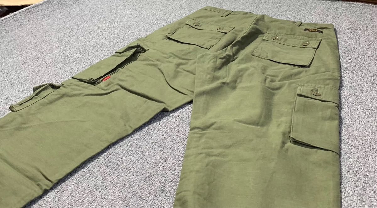 新品未使用 WTAPS JUNGLE STOCK 01 TROUSERS COTTON SATIN L 新品未使用 WTAPS JUNGLE STOCK 01 TROUSERS COTTON SATIN L
