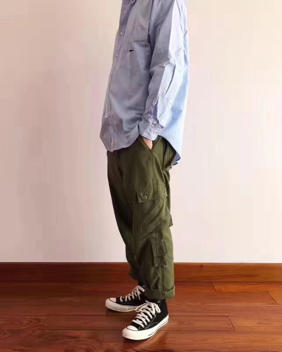 新品未使用 WTAPS JUNGLE STOCK 01 TROUSERS COTTON SATIN L 新品未使用 WTAPS JUNGLE STOCK 01 TROUSERS COTTON SATIN L