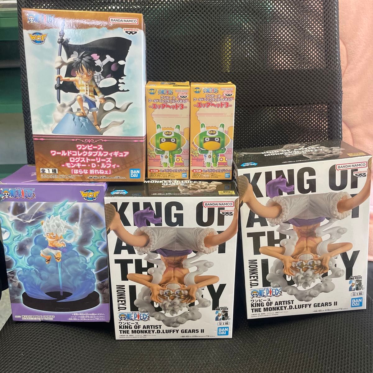 新品 ワンピース ワーコレ キングオブアーティスト フィギュア ニカ まとめ売り ワンピース キングオブアーティスト ワールドコレクタブル ニカ