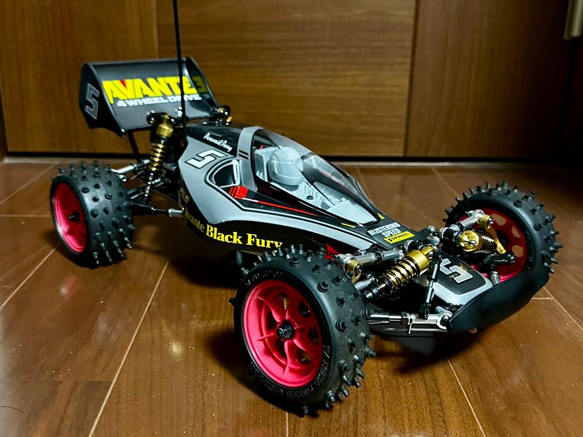 組立済・未走行】タミヤ アバンテブラックスペシャル +フタバ 組立済・未走行】タミヤ アバンテブラックスペシャル +フタバ