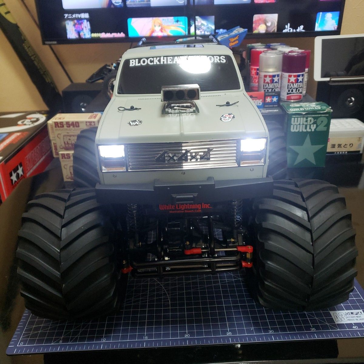 タミヤ スーパークラッドクラッドバスター ブラックエディション タミヤ スーパークラッドクラッドバスター ブラックエディション