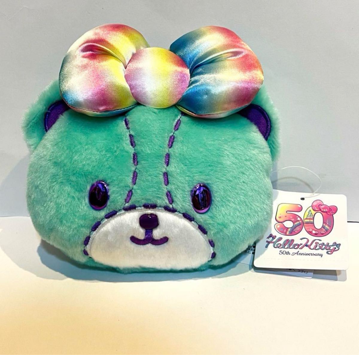 ハローキティ50周年シリーズ ぬいぐるみパース タイニーチャーム ハローキティ50周年シリーズ ぬいぐるみパース タイニーチャーム