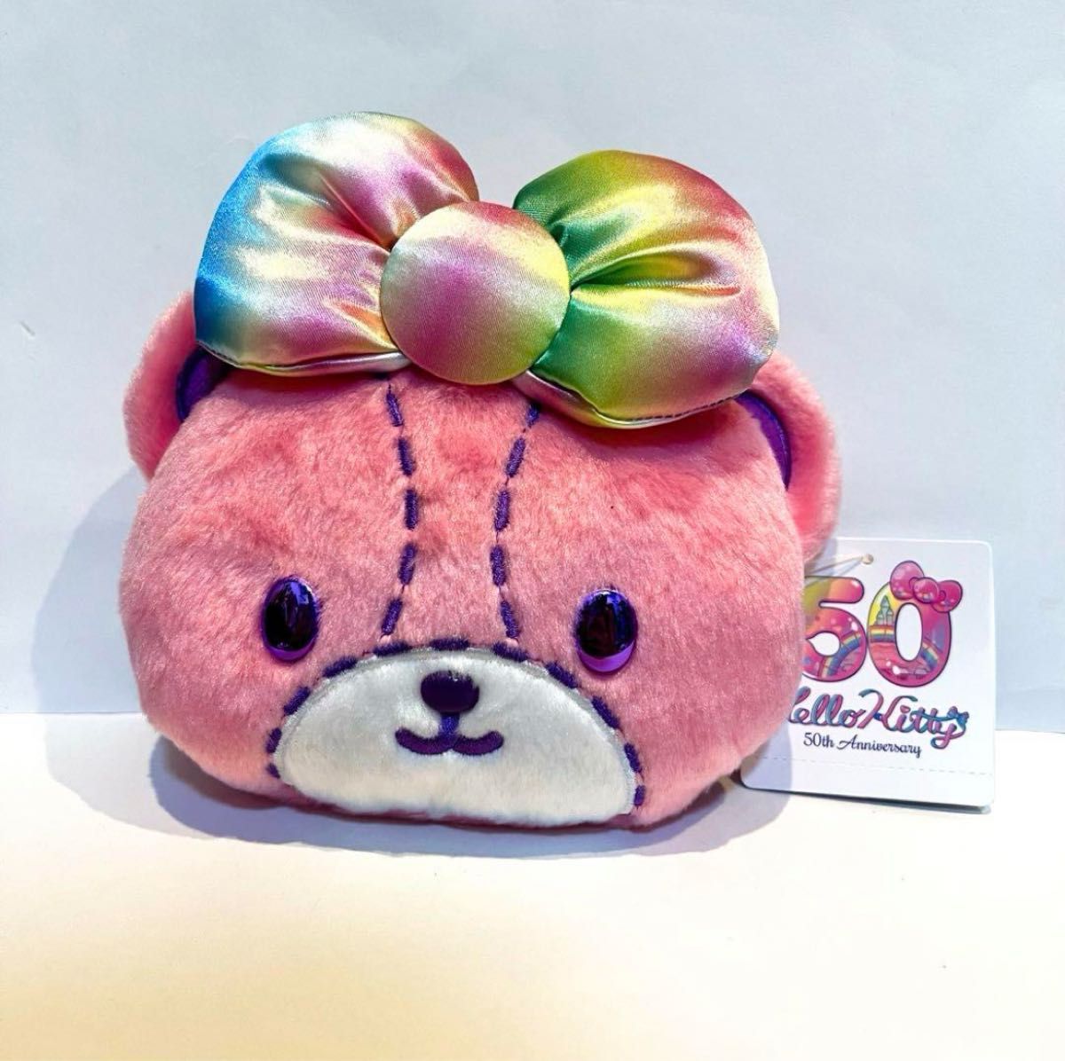 ハローキティ50周年シリーズ ぬいぐるみパース タイニーチャーム ハローキティ50周年シリーズ ぬいぐるみパース タイニーチャーム