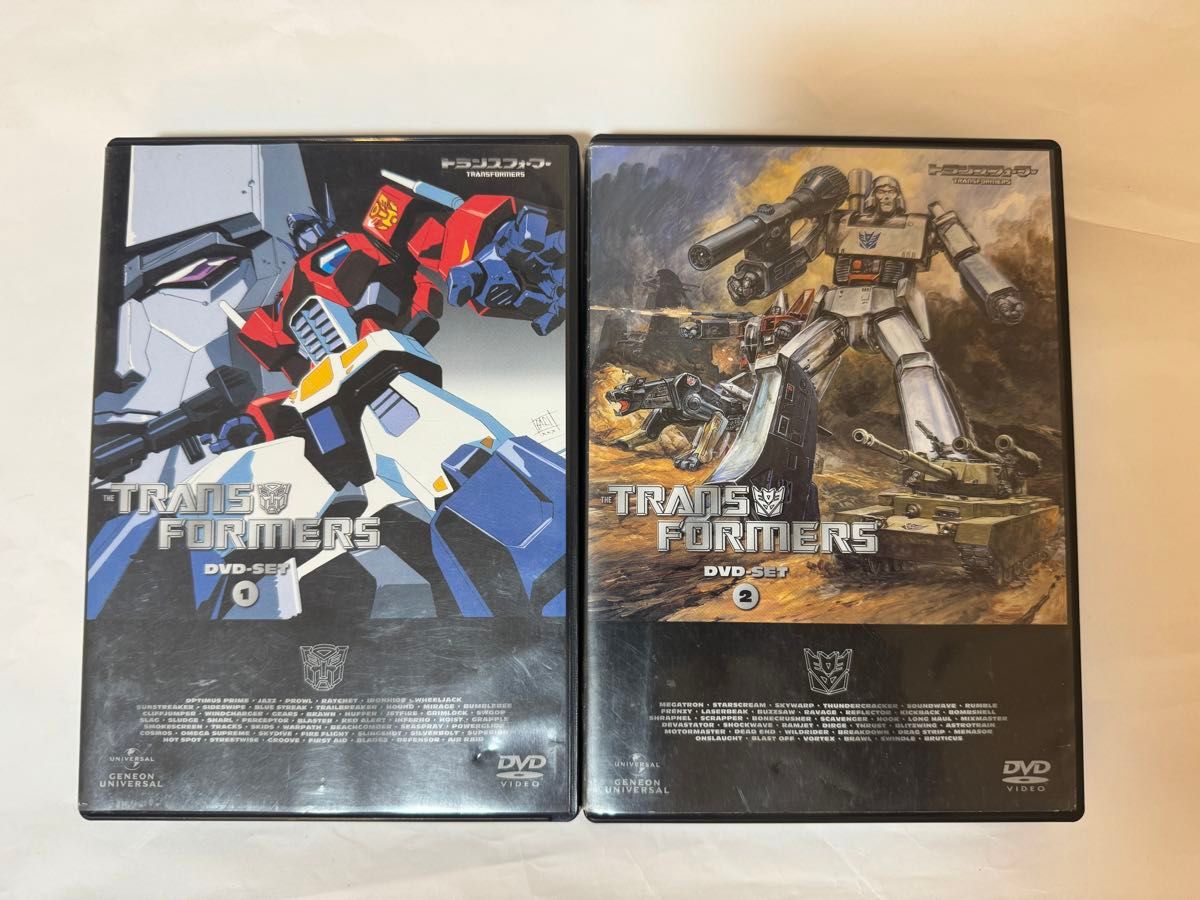 戦え!超ロボット生命体トランスフォーマー DVD SET1〈5枚組〉SET2 〈5枚組〉 戦え!超ロボット生命体トランスフォーマー DVD SET1〈5枚組〉SET2 〈5枚組〉