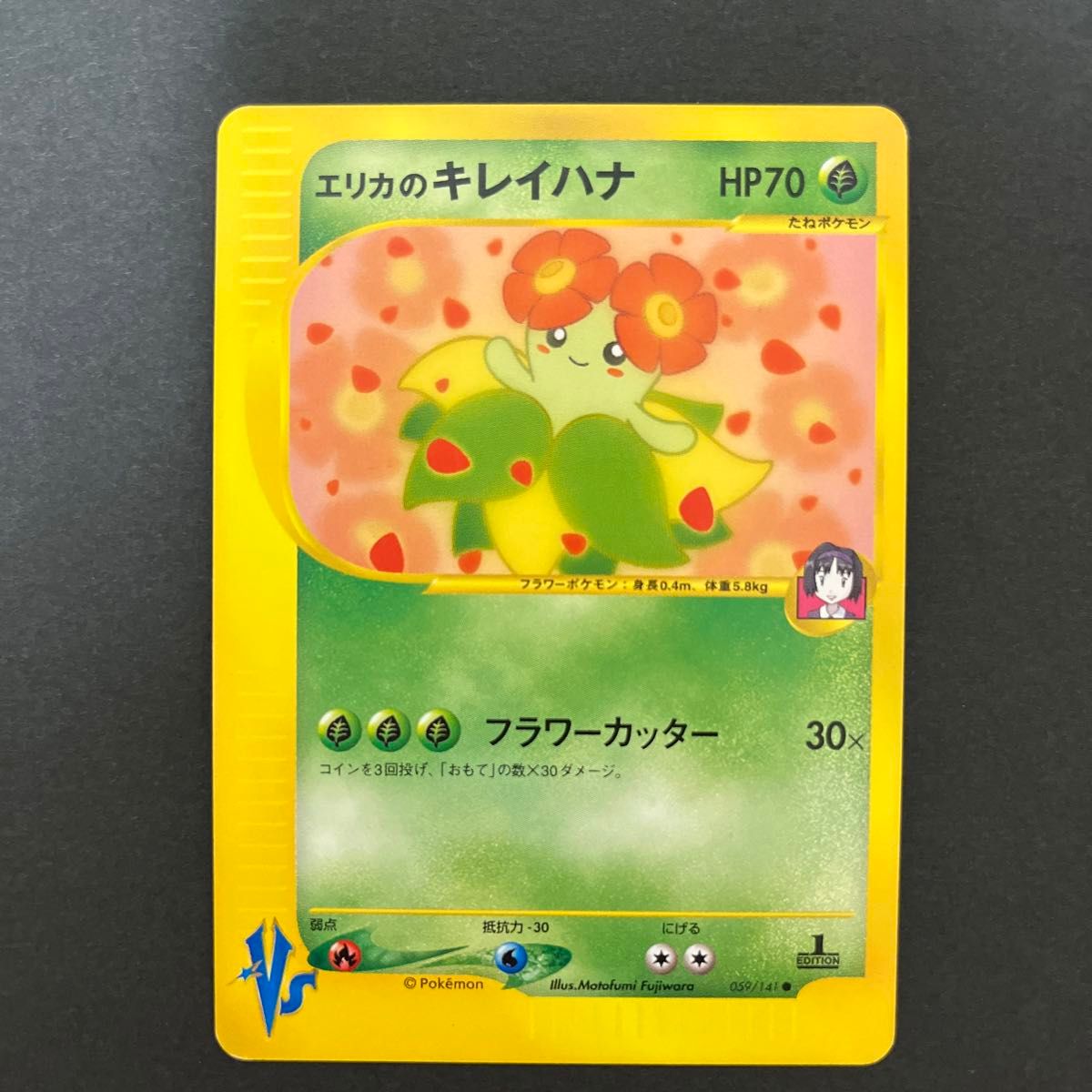 ポケモンカード VS エリカのキレイハナ 【おまけ付き エリカの ポケモンカード VS エリカのキレイハナ 【おまけ付き エリカの