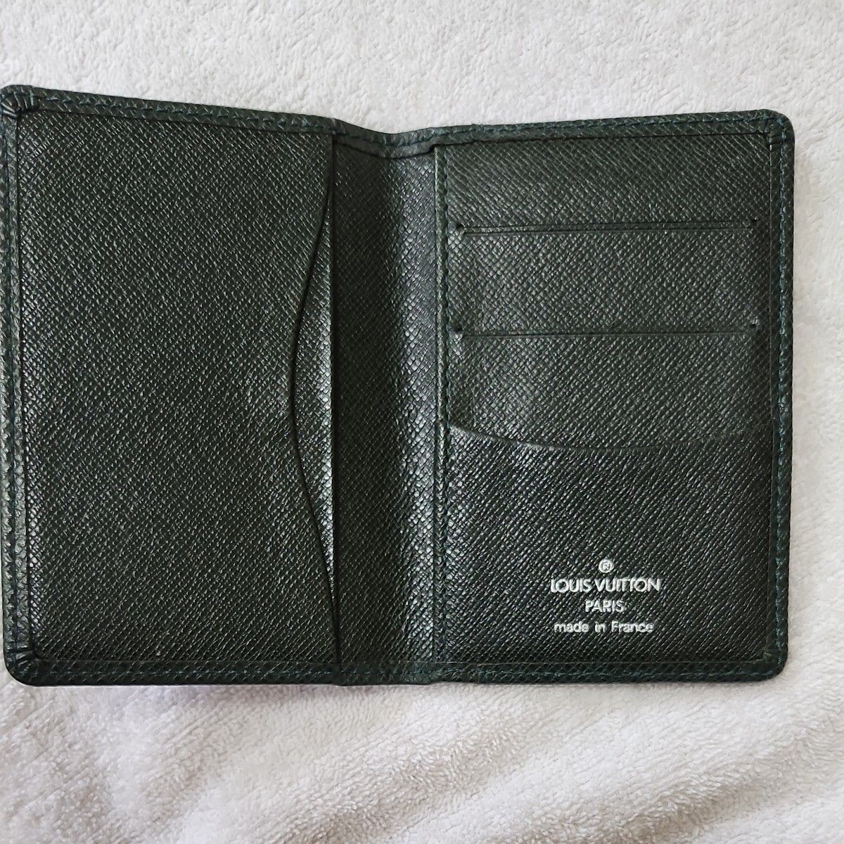 ルイヴィトン タイガ 二つ折り LOUIS VUITTON カードケース 長 ルイヴィトン タイガ 二つ折り LOUIS VUITTON カードケース 長