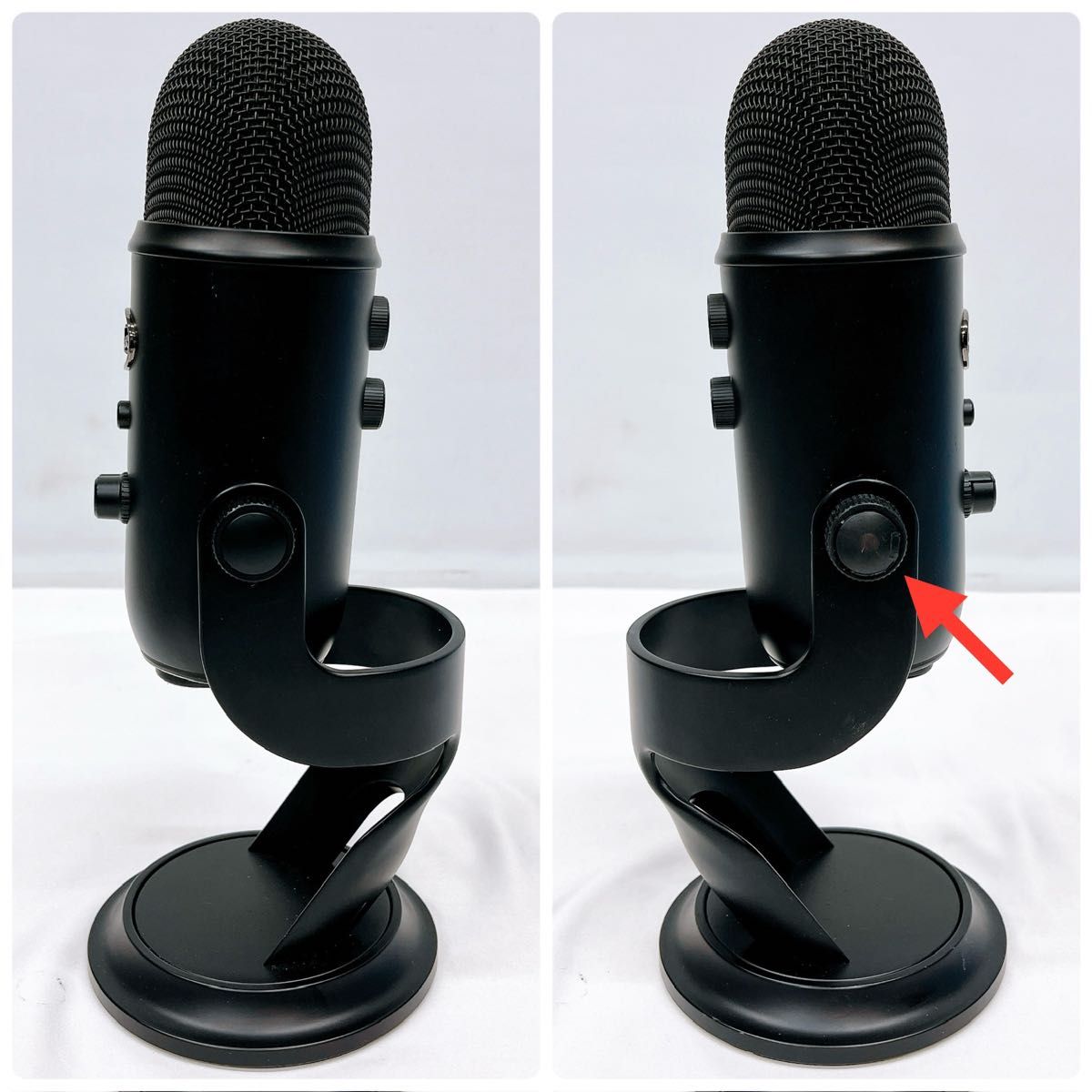 Blue Microphones YETI コンデンサーマイク A00132 ブラック USB Blue Microphones YETI コンデンサーマイク A00132 ブラック USB