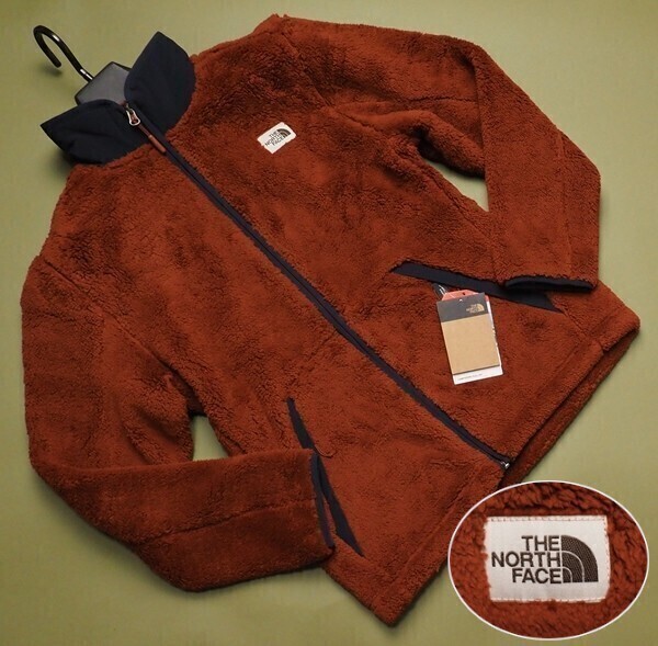 新品正規 ノースフェイス USA企画 CAMPSHIRE FULL ZIP ボアフリース/ジャケット メンズUS:S JPN:M ブラウン(BRI) 直営店購入 新品正規 ノースフェイス USA企画 CAMPSHIRE FULL ZIP ボア
