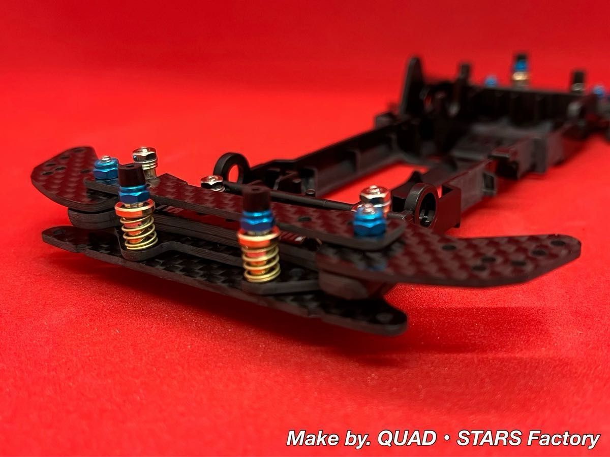 ミニ四駆・VZシャーシ用】2軸ATピボットバンパー+1軸リヤ ミニ四駆・VZシャーシ用】2軸ATピボットバンパー+1軸リヤ