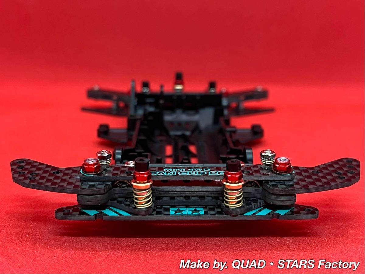ミニ四駆・VZシャーシ用】2軸ATピボットバンパー+1軸リヤ ミニ四駆・VZシャーシ用】2軸ATピボットバンパー+1軸リヤ