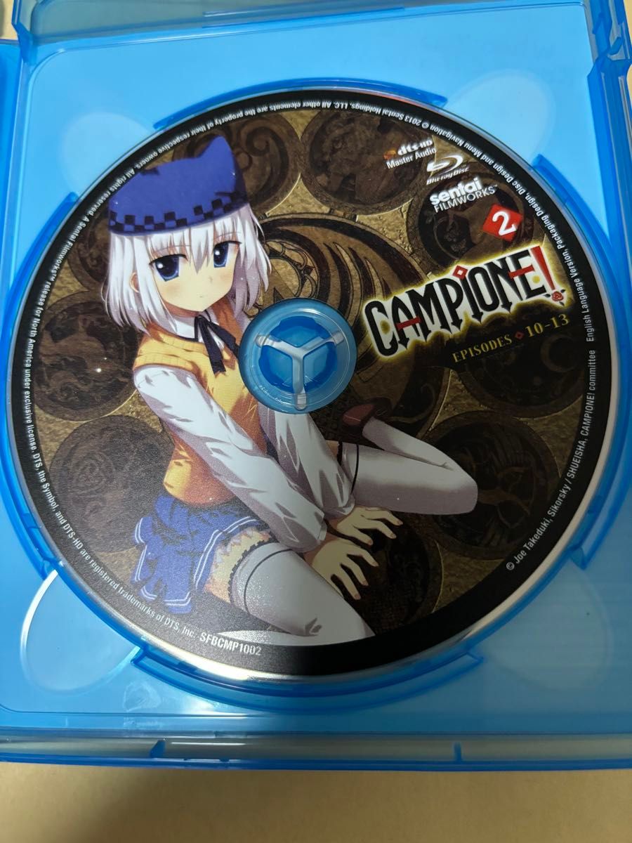 未開封)(北米) Campione カンピオーネ 全13話 (Blu-ray)|CD・DVD・ブルーレイ 未開封)(北米) Campione カンピオーネ 全13話 (Blu-ray)|CD・DVD・ブルーレイ