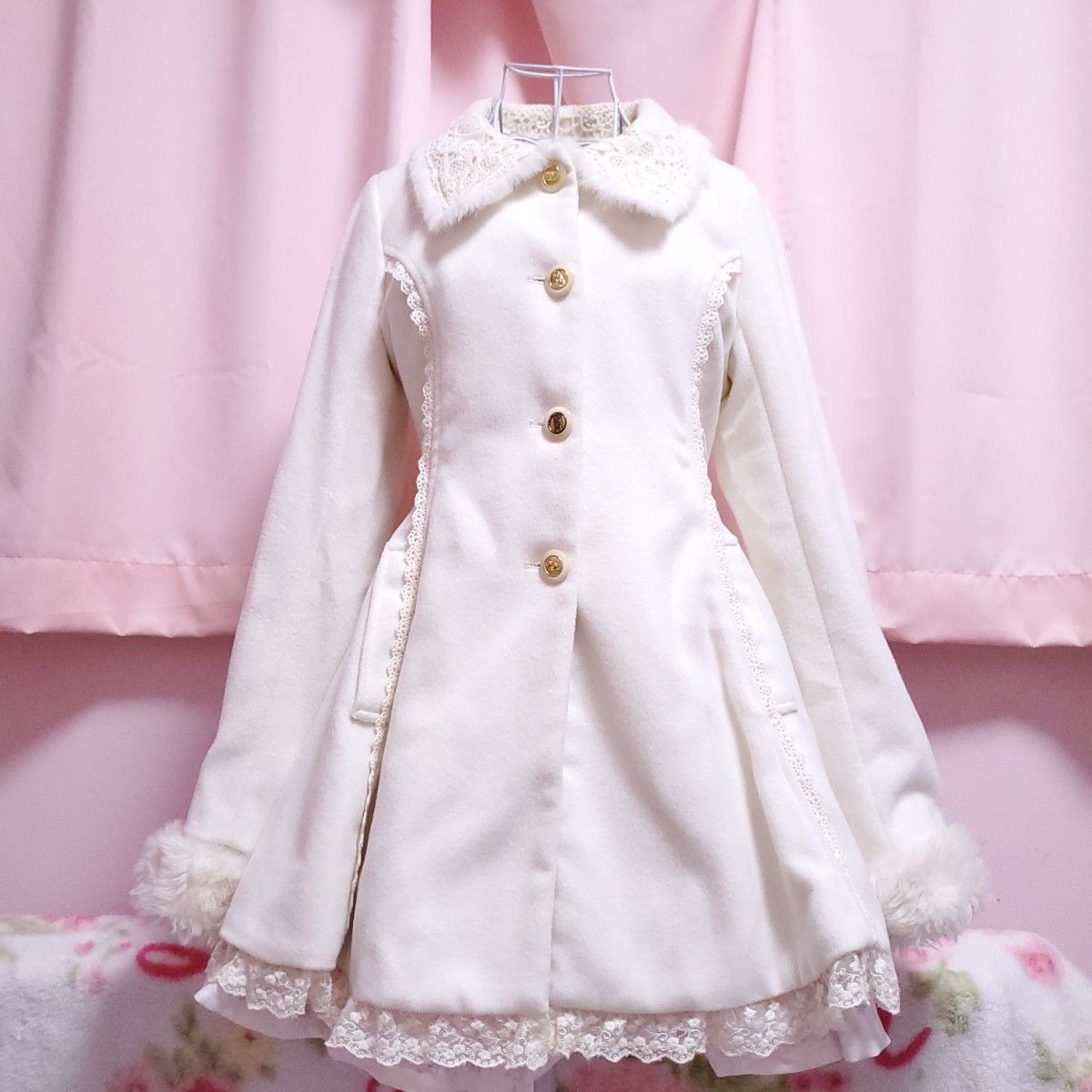 リズリサ LIZLISA プリンセス Aライン コート ロングコート リズリサ LIZLISA プリンセス Aライン コート ロングコート
