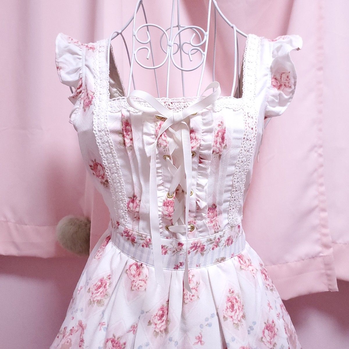 リズリサ LIZLISA マーメイド イングリッシュローズ ワンピース リズリサ LIZLISA マーメイド イングリッシュローズ ワンピース