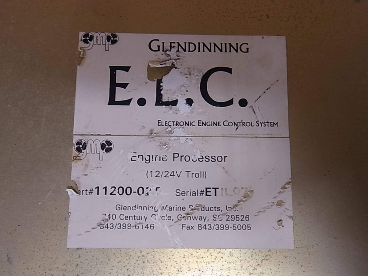 □Be/662☆Glendinning Marine Products☆船舶用エンジン □Be/662☆Glendinning Marine Products☆船舶用エンジン