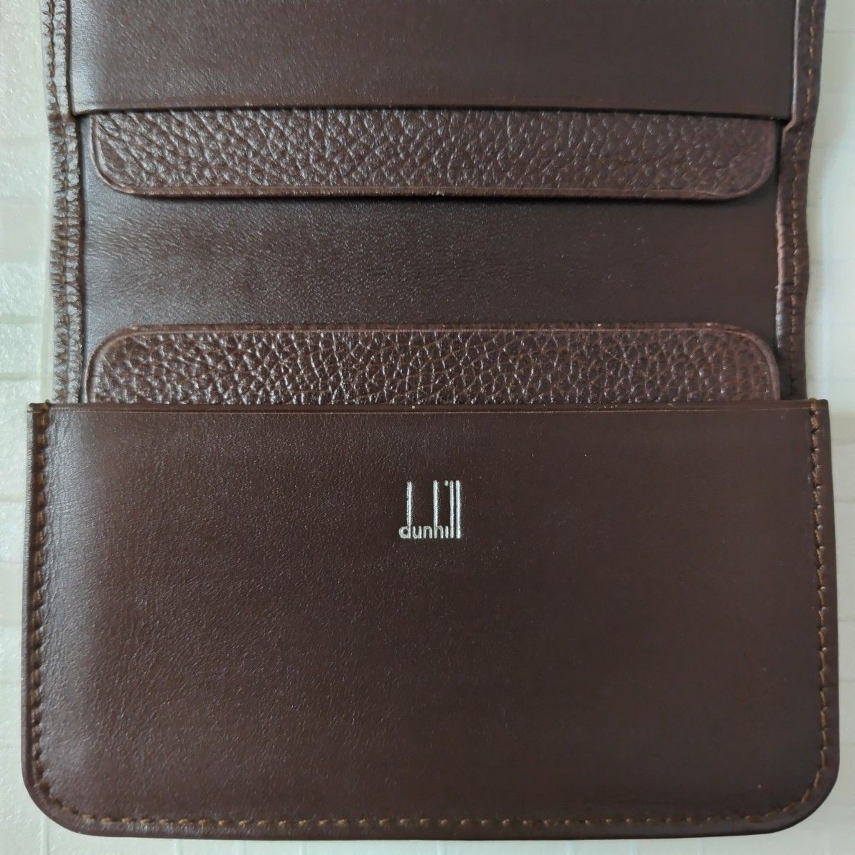 ALFRED DUNHILL 名刺入れ ネイビー/ブラウン*ダンヒル* ALFRED DUNHILL 名刺入れ ネイビー/ブラウン*ダンヒル* 楽天市場
