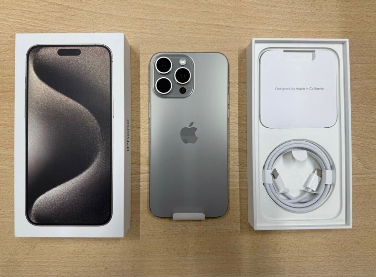 新品】iPhone15 Pro Max 512GB ナチュラルチタニウム SIMフリー 新品】iPhone15 Pro Max 512GB ナチュラルチタニウム SIMフリー