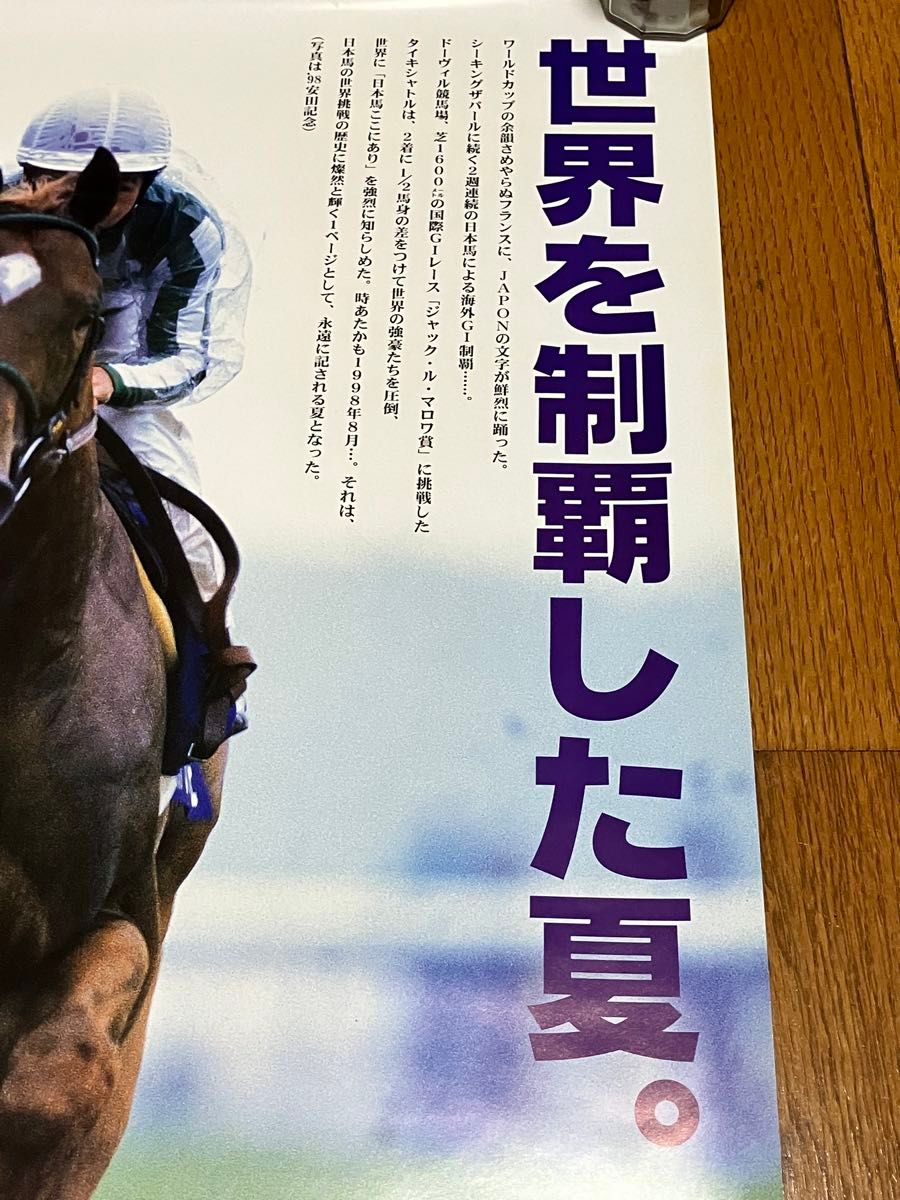 非売品 未展示 ヒーロー列伝45 タイキシャトル B2ポスター JRA 非売品 未展示 ヒーロー列伝45 タイキシャトル B2ポスター JRA