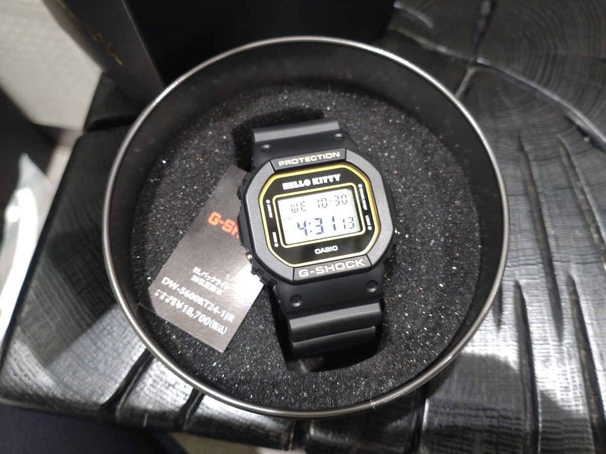 ハローキティ ×カシオ 50周年コラボ DW-5600KT24-1JR G-SHOCK ハローキティ ×カシオ 50周年コラボ DW-5600KT24-1JR G-SHOCK