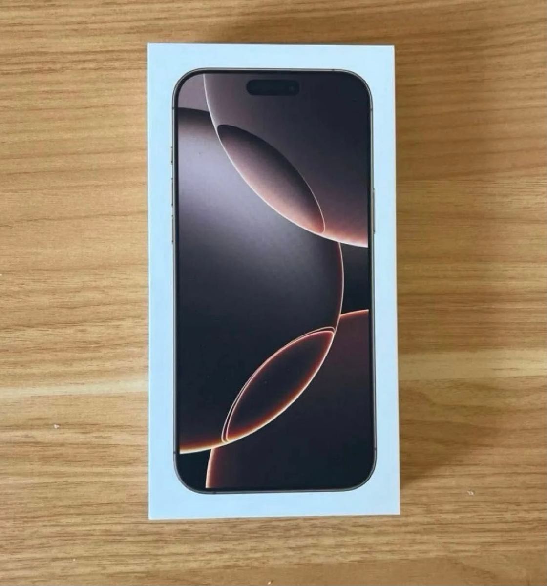 新品未開封 iPhone 16 pro max SIMフリー デザートチタニウム 新品未開封 iPhone 16 pro max SIMフリー デザートチタニウム