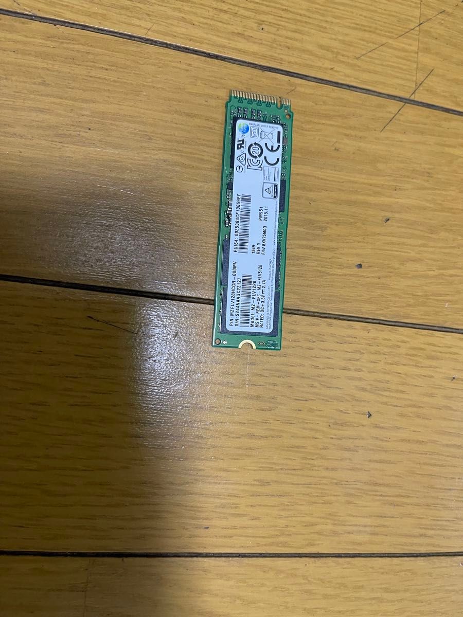 Samsung SSD PM961 M.2 NVMe 128GB