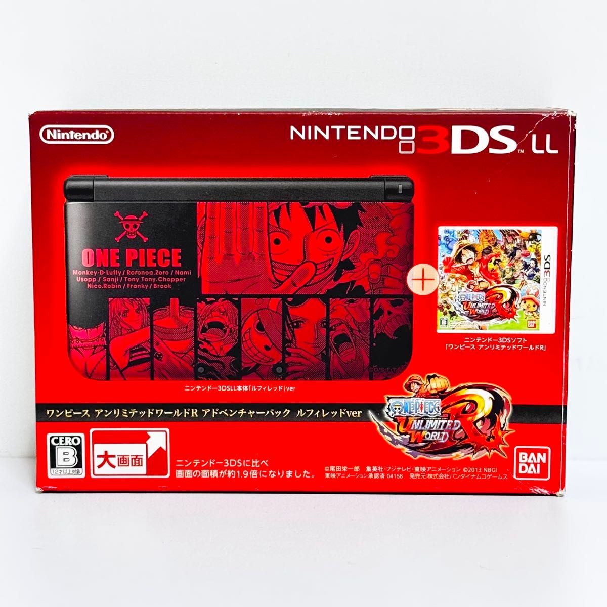 話題の人気 ニンテンドー3DS LL ワンピース ルフィレッドver|Yahoo!フリマ ニンテンドー3DS LL本体