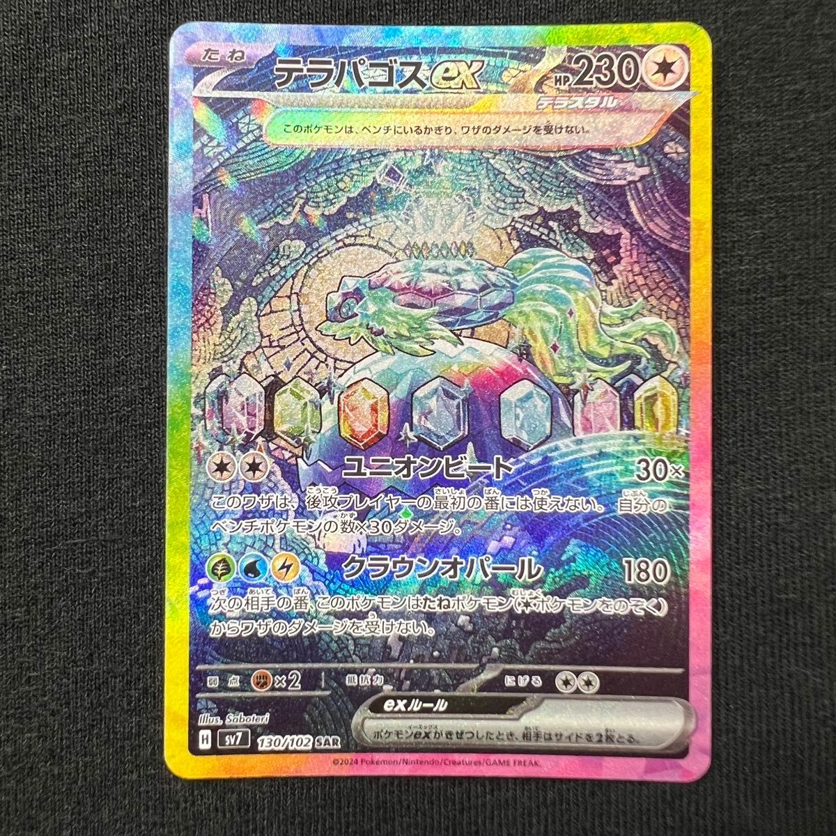 ポケモンカード テラパゴスex SAR|Yahoo!フリマ(旧PayPayフリマ) ポケモンカード テラパゴスex SAR|Yahoo!フリマ(旧PayPayフリマ)