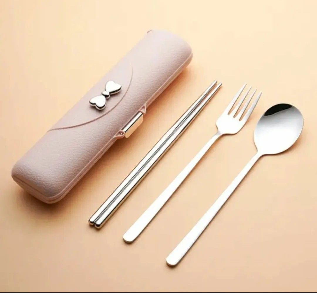 新品 未使用 リボン 弁当用 お箸 セット フォーク スプーン 箸 新品 未使用 リボン 弁当用 お箸 セット フォーク スプーン 箸