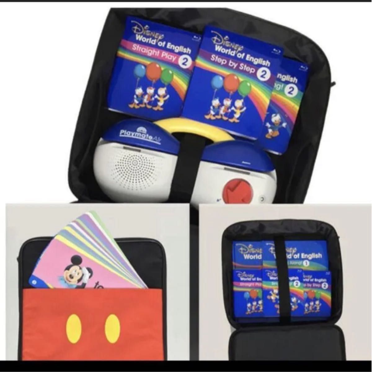 新品 ディズニー英語 DWEミッキー2wayバッグ ディズニー英語 新品 ディズニー英語 DWEミッキー2wayバッグ ディズニー英語