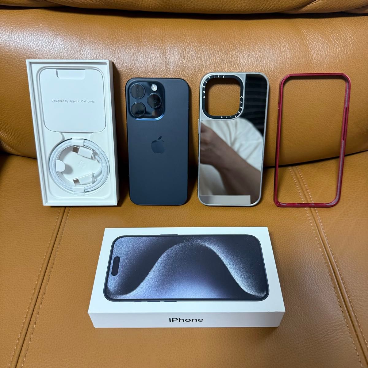 iPhone15 pro 512GB SIMフリー ブルーチタニウム バッテリー97 iPhone15 pro 512GB SIMフリー ブルーチタニウム バッテリー97
