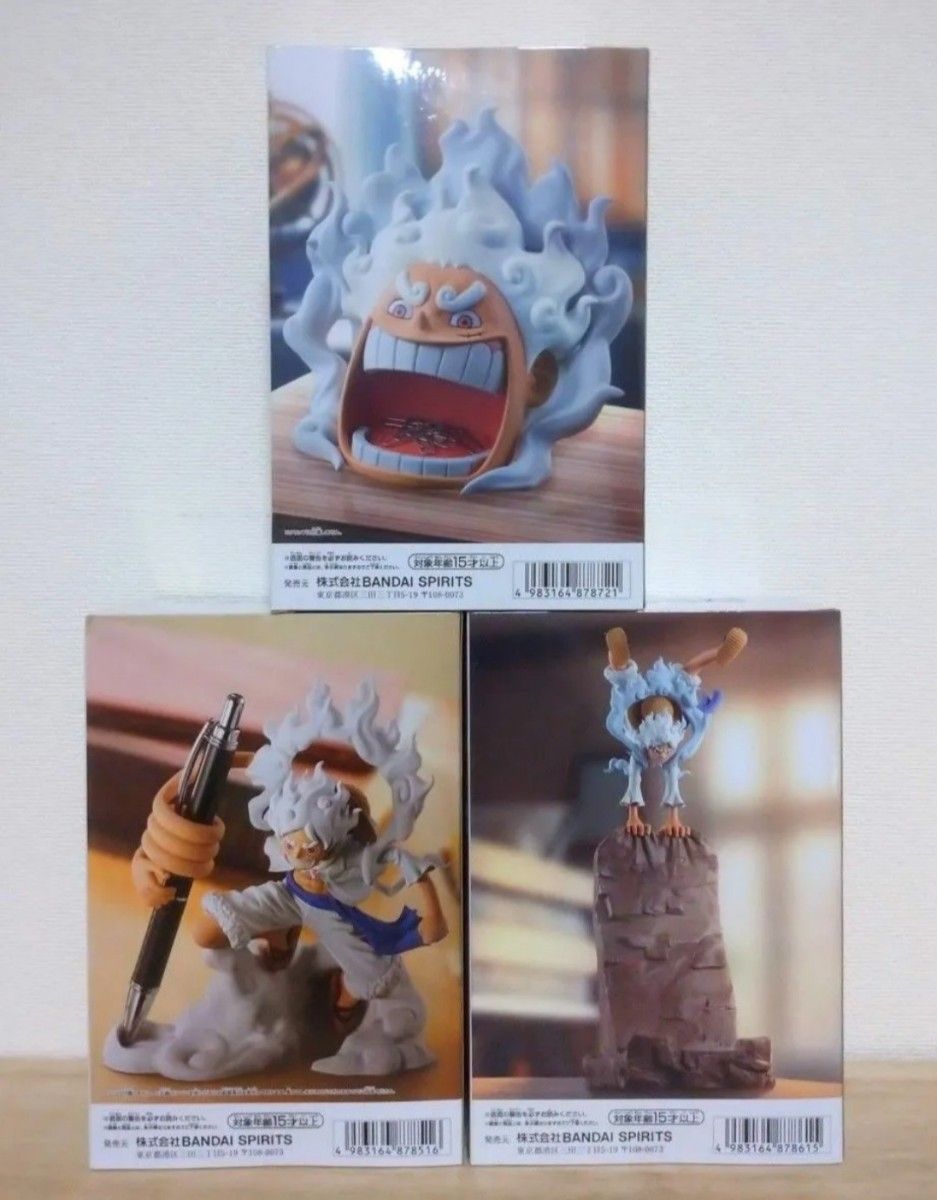 ワンピース ルフィ フィグラフ フィギュア 3種セット vol 1/ vol ワンピース ルフィ フィグラフ フィギュア 3種セット vol 1/ vol