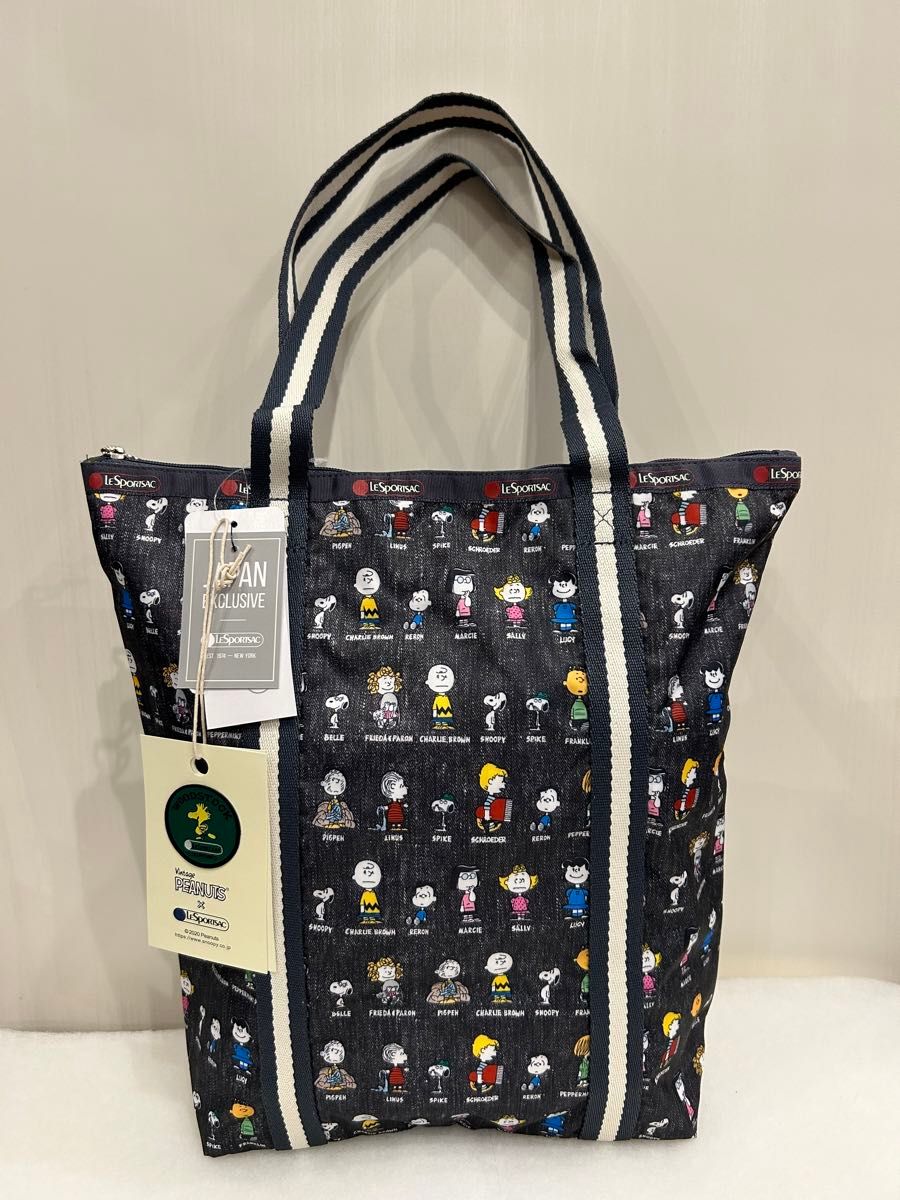 LeSportsac レスポートサック スヌーピー 70周年 トートバッグ LeSportsac レスポートサック スヌーピー 70周年 トートバッグ