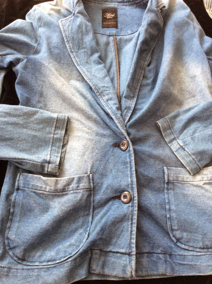 Azul Denim jacket S size easy M L