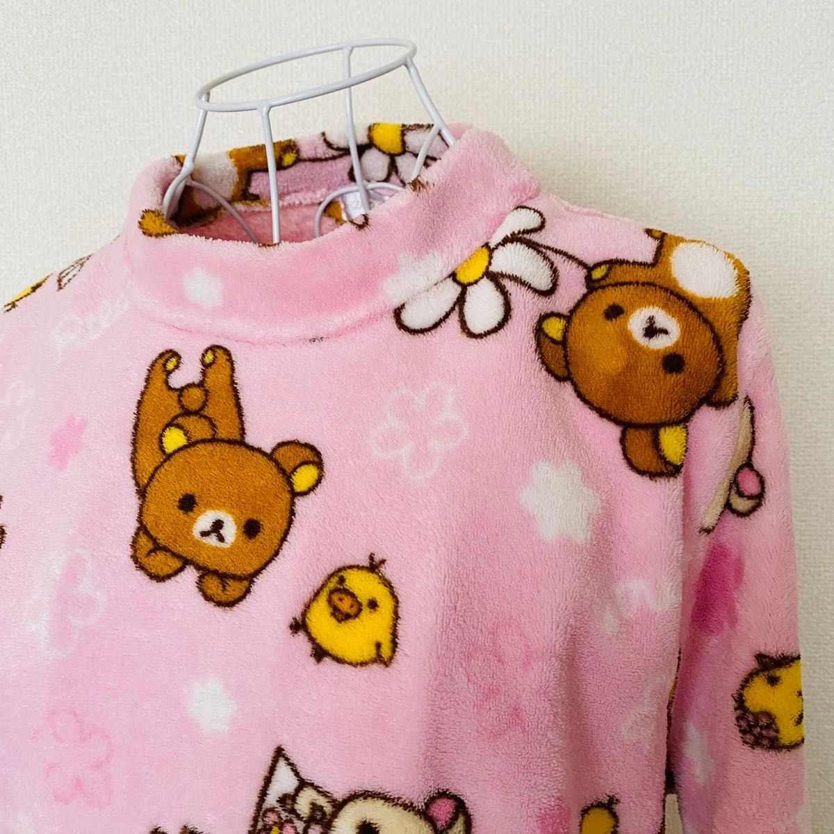 Rilakkuma リラックマ フリース トップス レディース パジャマ Rilakkuma リラックマ フリース トップス レディース パジャマ