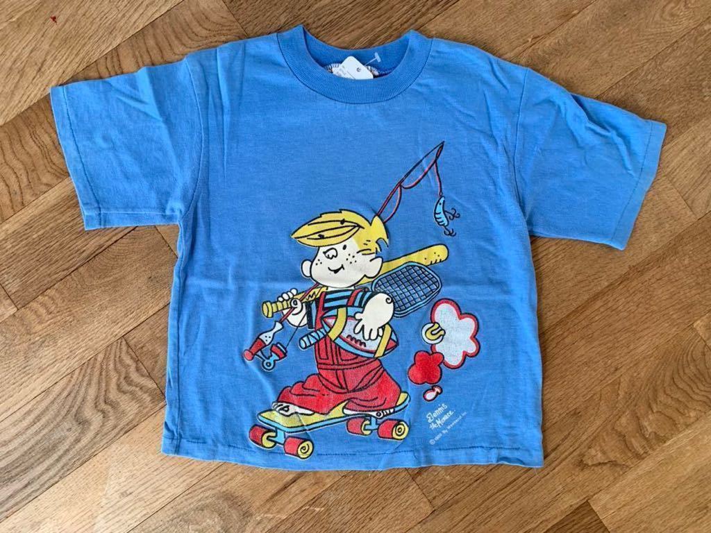 Paypayフリマ わんぱくデニス ヴィンテージ古着 半袖tシャツ 子供服 古着屋 Used アメリカン アメカジコーデ 個性的 インポート 下北 懐かしのアニメ