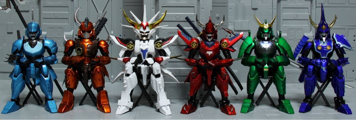 【未開封】アーマープラス サムライトルーパー 6体セット アーマープラス 鎧伝サムライトルーパー(SPECIAL COLOR EDITION
