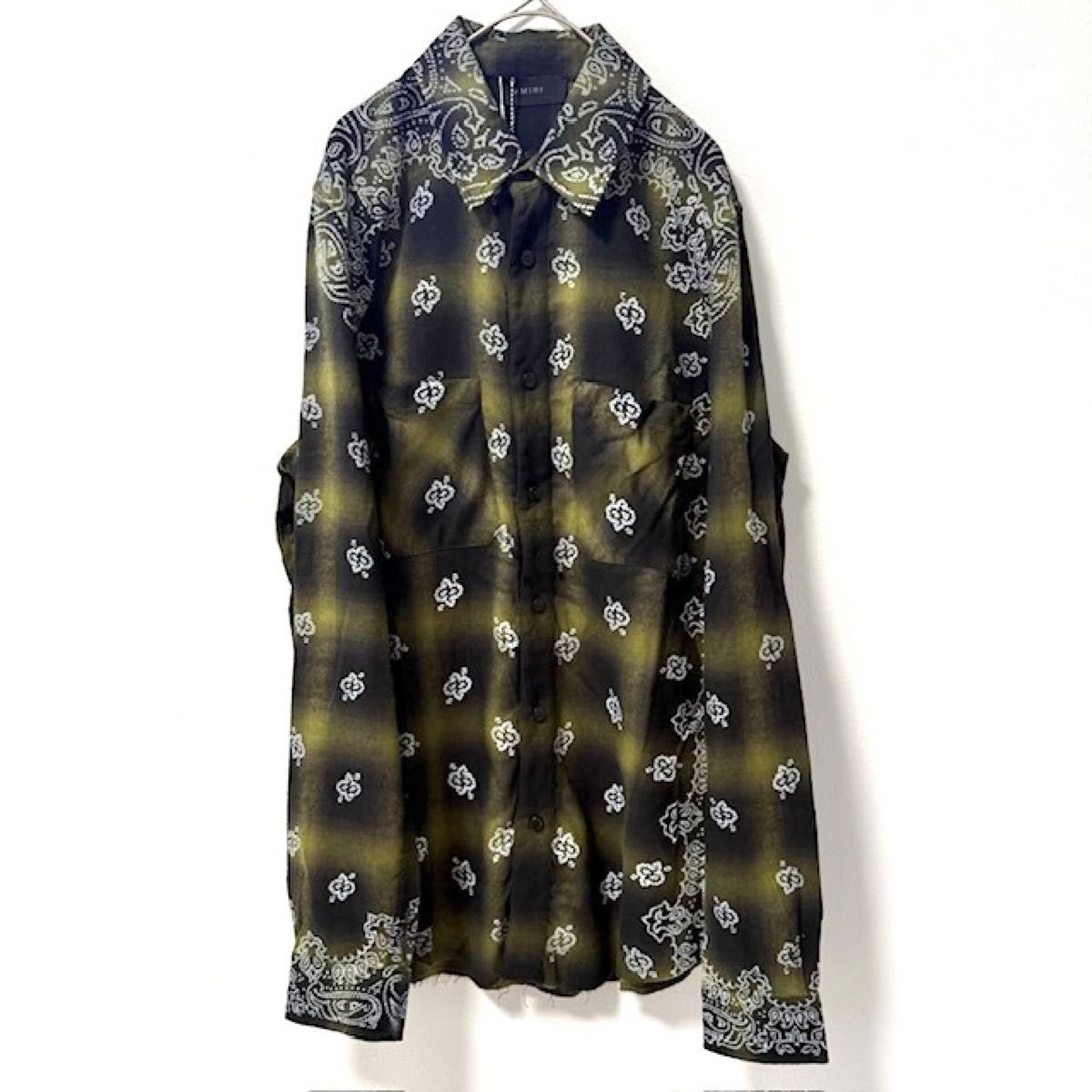 新品・本物 【AMIRI (アミリ) 】ペイズリー柄 バックロゴ 新品・本物 【AMIRI (アミリ) 】ペイズリー柄 バックロゴ