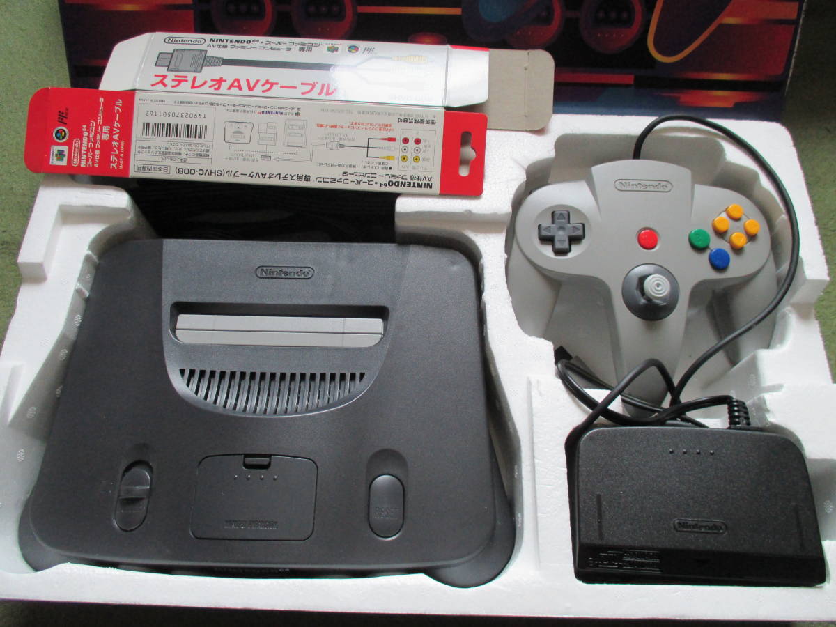 NINTENDO64 ニンテンドー64 任天堂64 本体 コントローラー 箱 取 NINTENDO64 ニンテンドー64 任天堂64 本体 コントローラー 箱 取