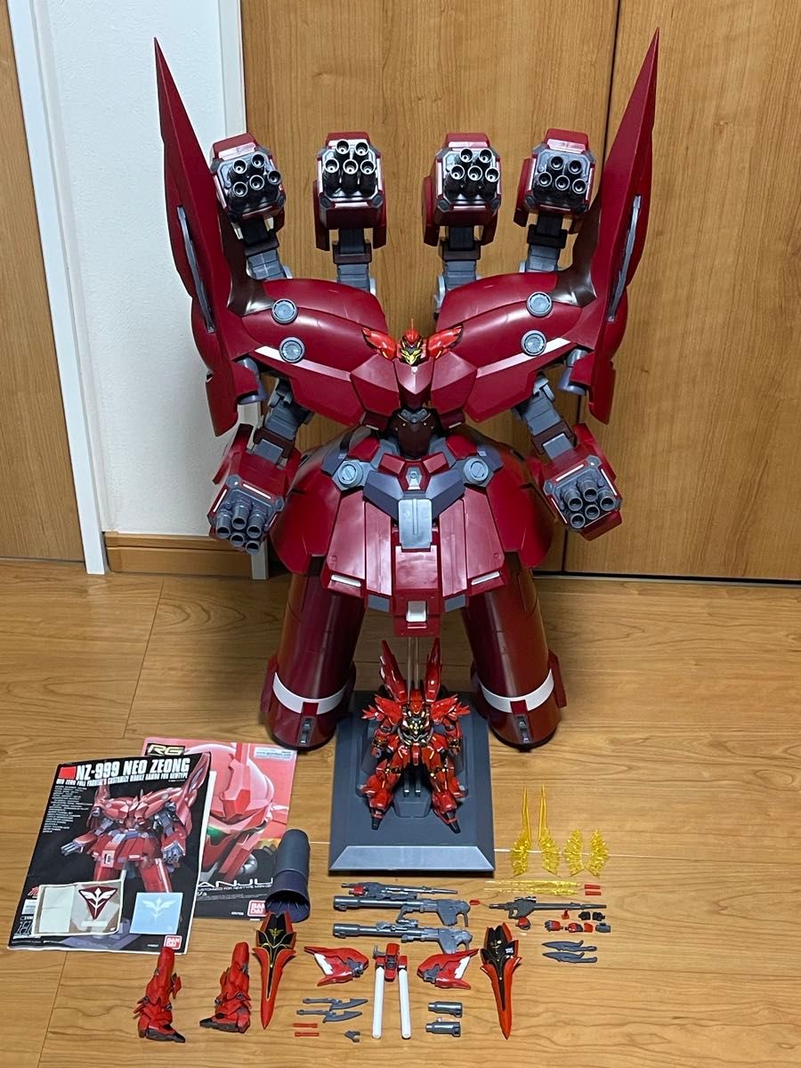ジャンク HGUC 1/144 ネオ・ジオング RG シナンジュ 2点セット ジャンク HGUC 1/144 ネオ・ジオング RG シナンジュ 2点セット