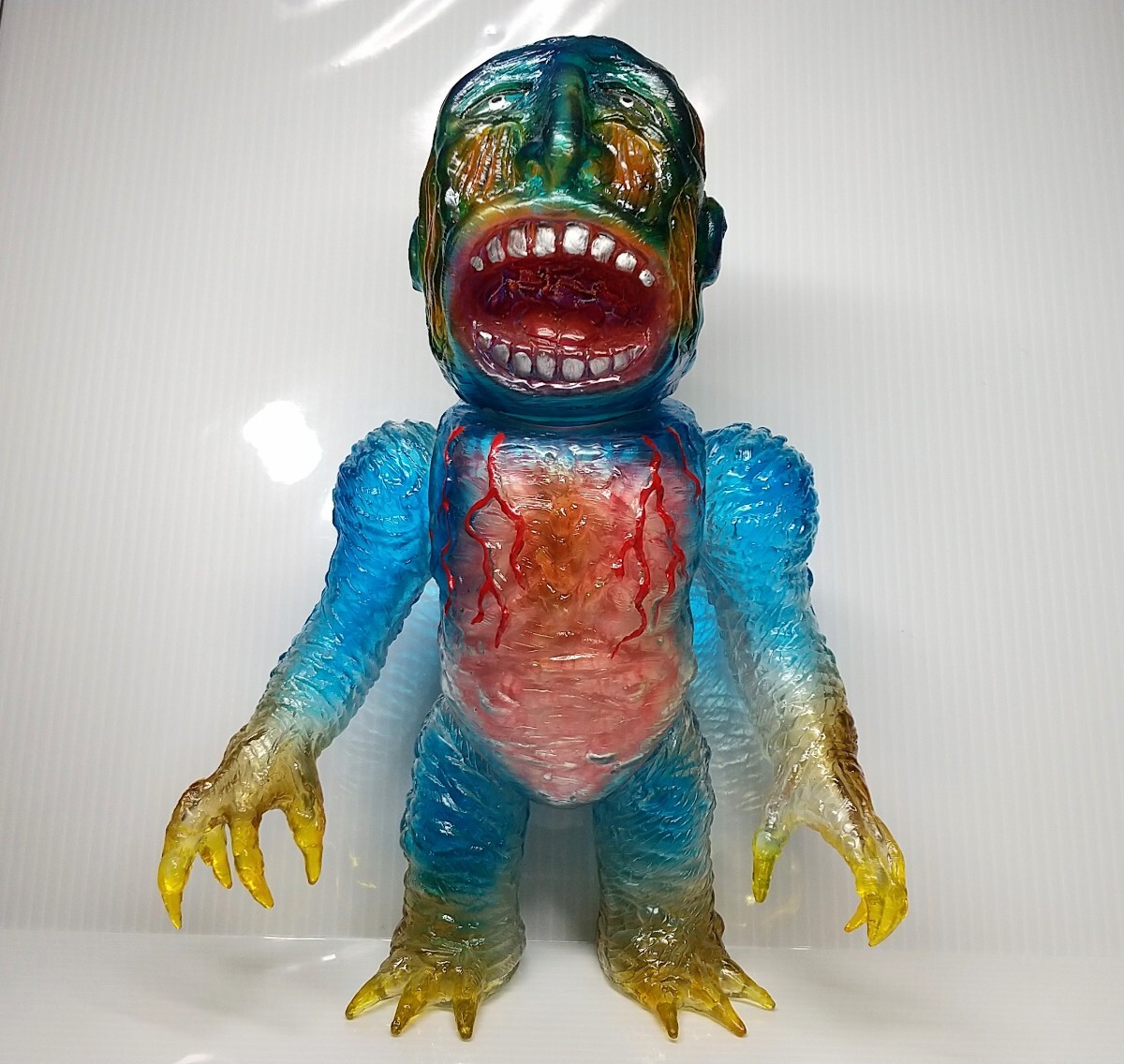 内臓 蓄光】GID グラトニーX クリア マーミット スカルヘッド 内臓 蓄光】GID グラトニーX クリア マーミット スカルヘッド