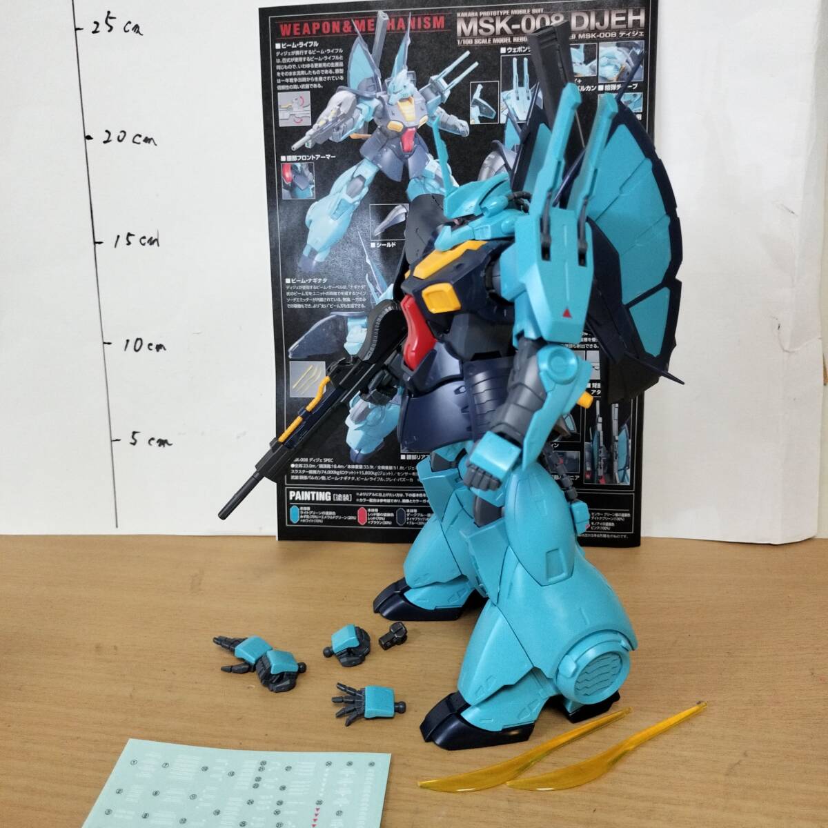 ル 年末のプロモーション エゥーゴ ディジェ MSK-008 1/100 RE カラバ 完成品 素組 完成品