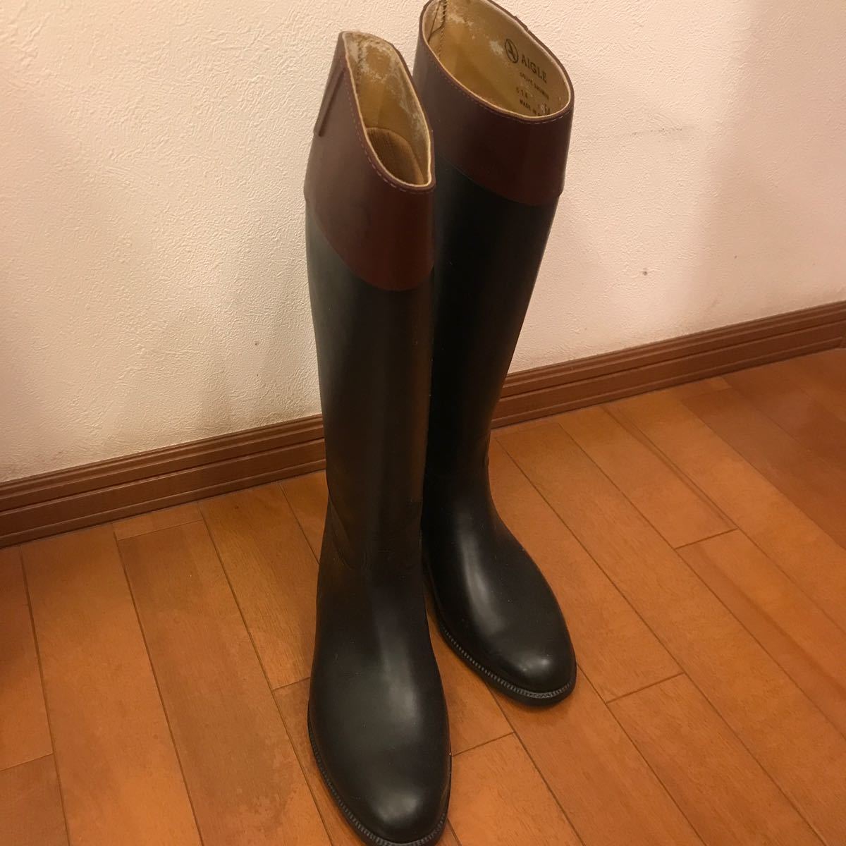 Paypayフリマ Aigle エーグル 長靴 レインブーツ ロング サイズm L Paypayフリマ Aigle エーグル 長靴 レインブーツ ロング サイズm L
