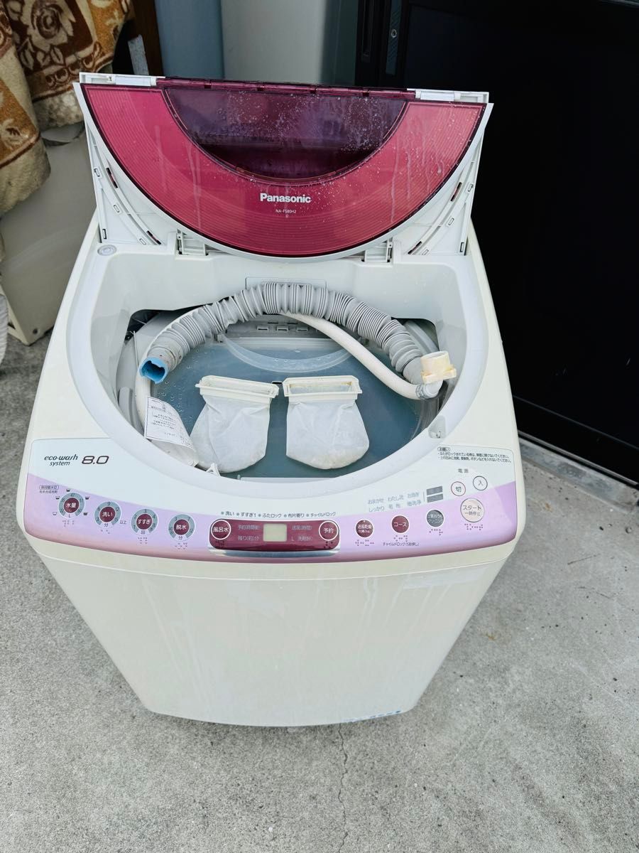 Panasonic パナソニック 全自動洗濯機 8 0kg 動作品 縦型 家庭用 Panasonic パナソニック 全自動洗濯機 8 0kg 動作品 縦型 家庭用