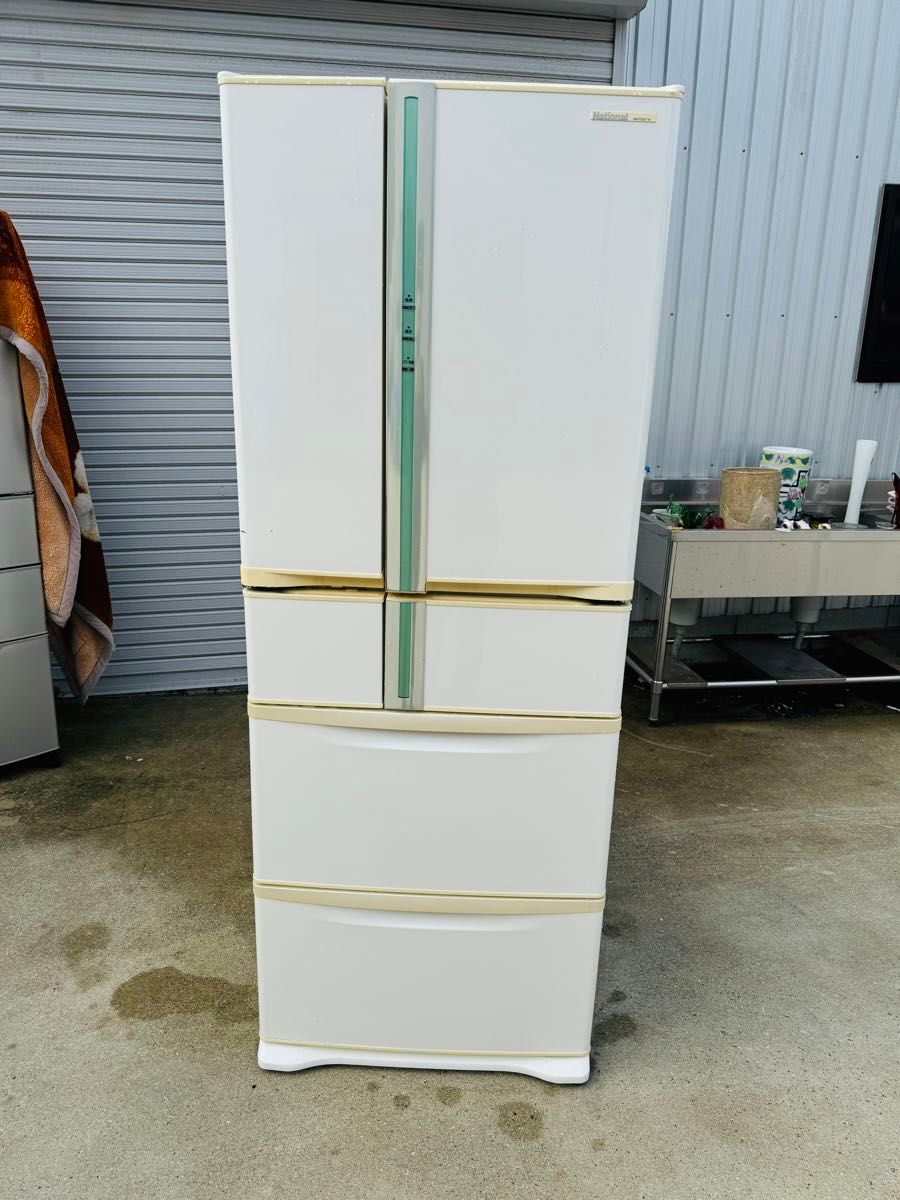 National ナショナル 冷蔵庫 冷凍庫 動作品 495L 大容量 6ドア National ナショナル 冷蔵庫 冷凍庫 動作品 495L 大容量 6ドア