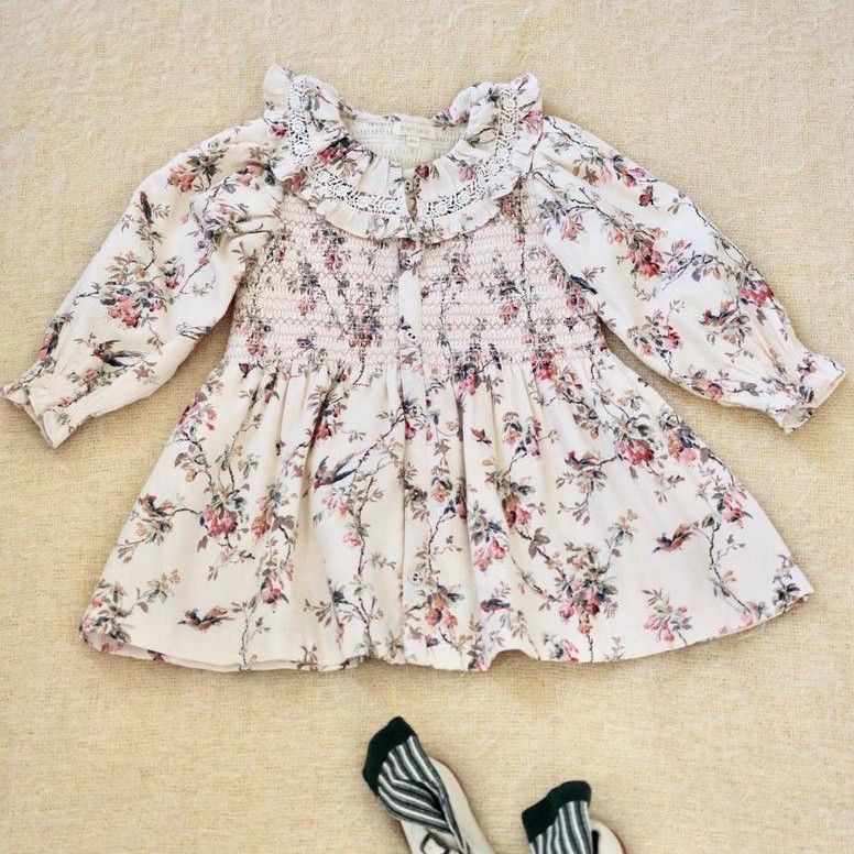 新品 12Y bonjour diary Birds and flowers frill tunic|Yahoo 新品 12Y bonjour diary Birds and flowers frill tunic|Yahoo