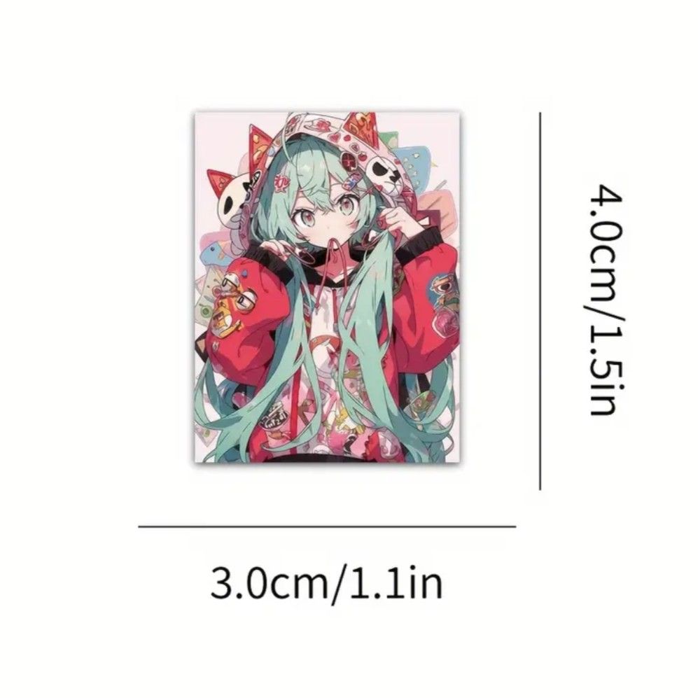 新品 初音ミク シール 防水ステッカー シールステッカー 60枚 新品 初音ミク シール 防水ステッカー シールステッカー 60枚