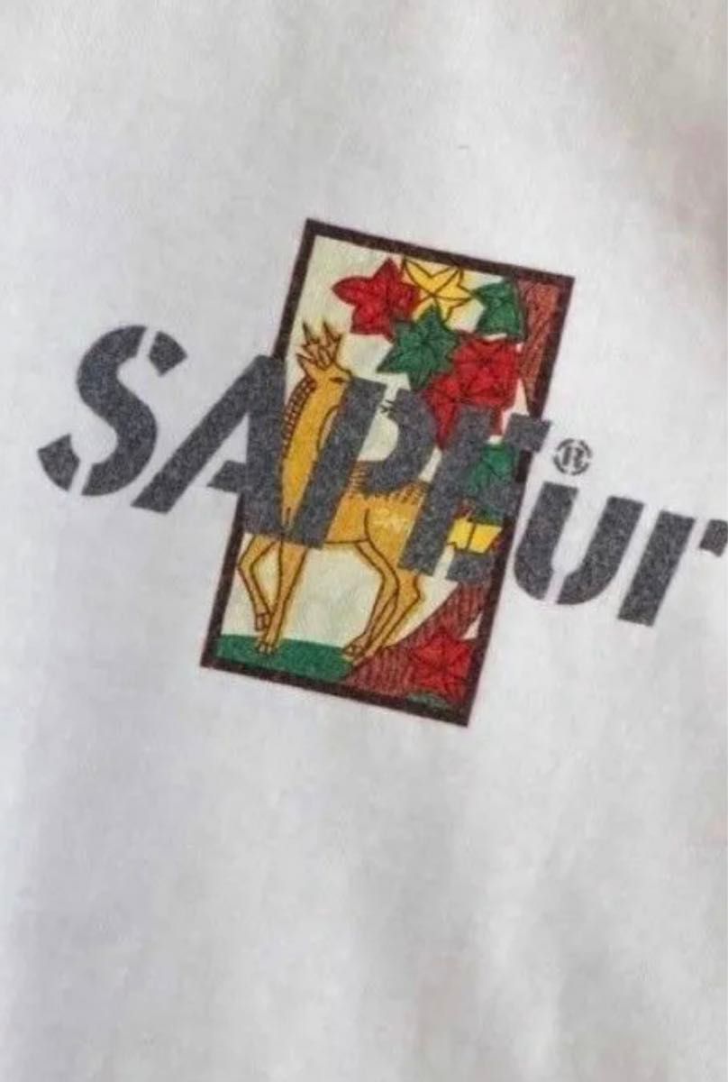 SCB奈良】サプール SAPEur 花札 ロッドマン ロングTシャツ XL SCB奈良】サプール SAPEur 花札 ロッドマン ロングTシャツ XL