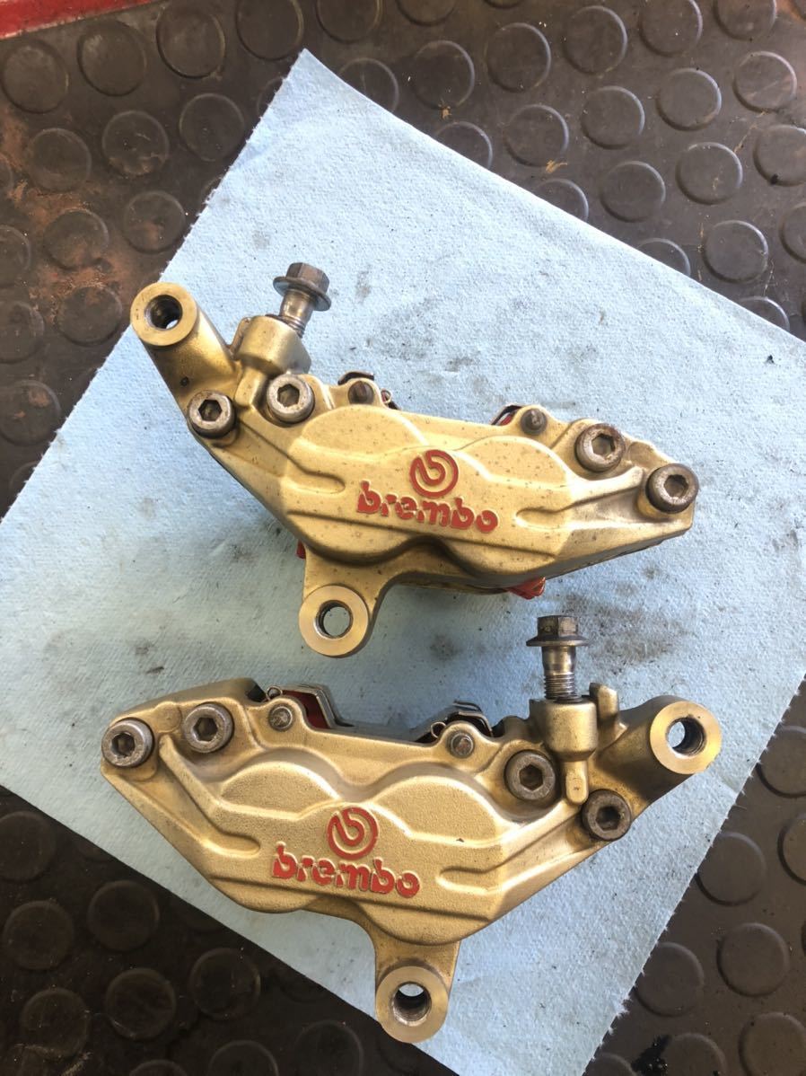 ヤマハ FZ400 4YR ヤマンボ キャリパーシールset 左右 １臺(tái)分 ブレンボ breｍbo オーバーホール レストア 4HM-W0047-60/4HM-W0047-50