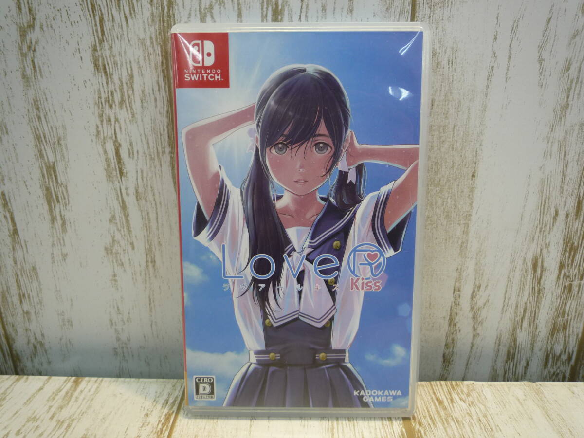 Ub356-074☆ニンテンドースイッチ ソフト LOVE R Kiss Ub356-074☆ニンテンドースイッチ ソフト LOVE R Kiss